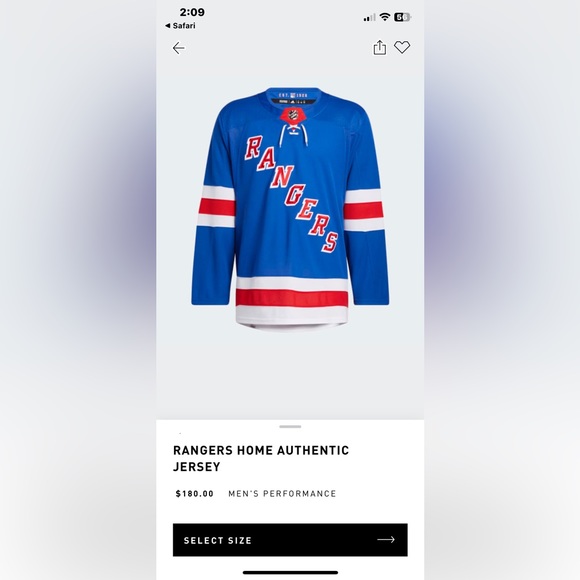 New Rangers Jersey - Picture 3 of 3
